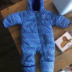 Columbia infant snowsuit